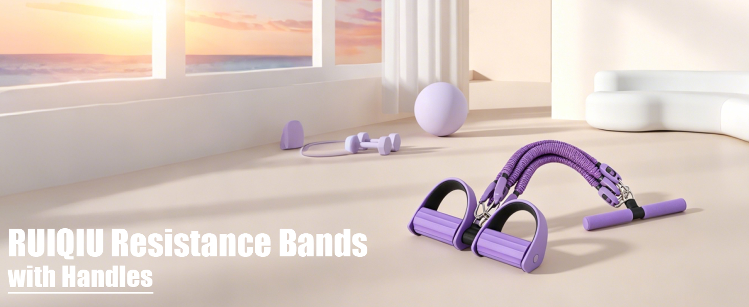 Foot Pedal Resistance Band with Handle