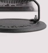 Cuisinel Grill Press - Cast Iron Burger Press for Bacon, Steak and Smashed Hamburgers - 7.5