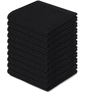 Homaxy 100% Cotton Waffle Weave Kitchen Dish Cloths, Ultra Soft Absorbent Quick Drying Dish Towel...