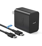 45W Super Fast Charging USB Type C Wall Charger Block for Samsung Galaxy S23 Ultra/S23/S23+/S22 U...