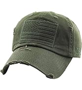 KBETHOS Tactical Operator with USA Flag Patch US Army Military Baseball Cap Adjustable