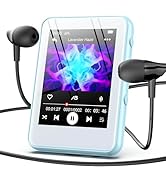 64GB MP3 Player with Bluetooth,Portable Digital Music MP3 MP4 Player for Music Lover with Voice R...