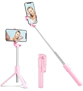Tianle Selfie Stick, 4 in 1 Selfie Stick Tripod, Extendable and Portable Stable Tripod Stand Hold...