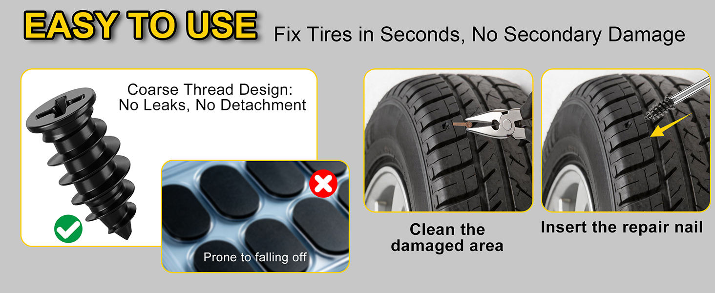 screw tire plug kit