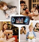 16 Bit Handheld Game for Kids Built-in 230 HD Classic Retro Video Games USB Rechargeable 3.0 Inch...