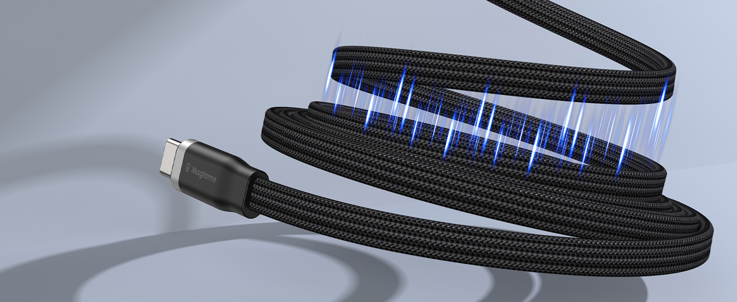 usb c to usb C cable 3ft coiled 