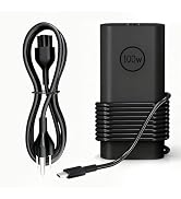 100W USB C Charger Replacement for Dell Latitude 5540 5440 7440 5340 7340 7640 9440 2-in-1, Preci...