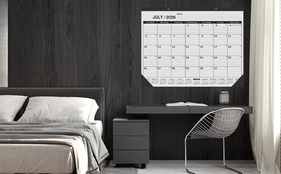 desk calendar 2026-2027