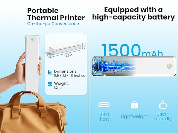 Portable Thermal Printer
