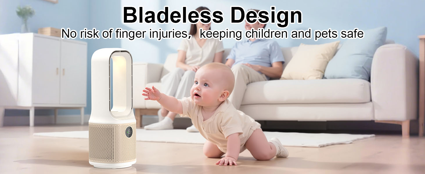 bladeless fan for bedroom