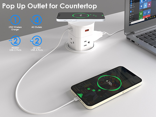 pop up outlet