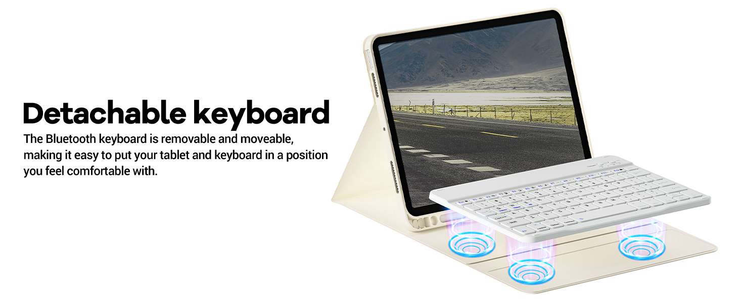 keyboard case for ipad 11th/10th