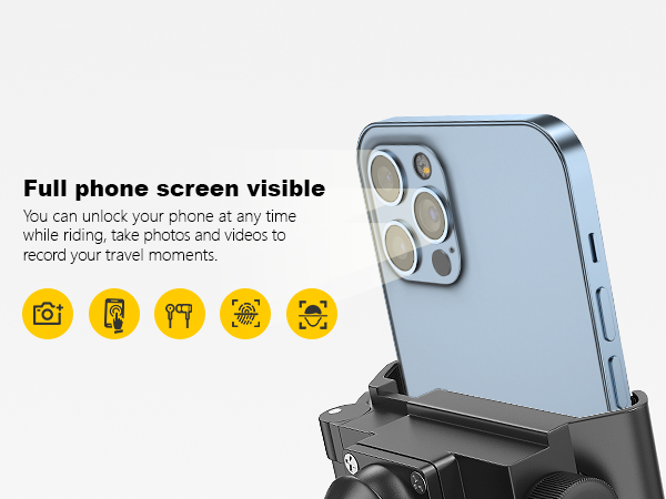 PB05ET Motorcycle Mirror Phone Mount