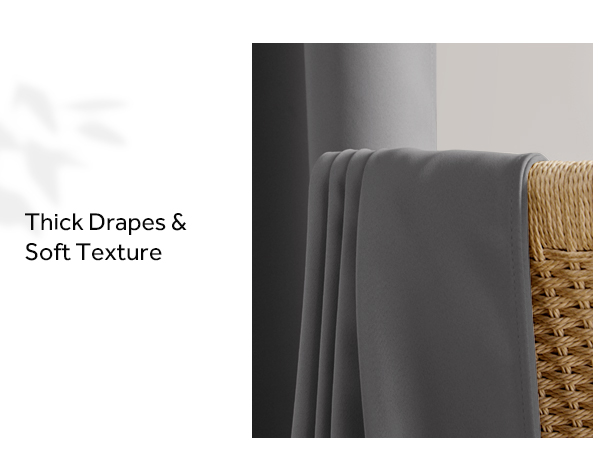 thick thermal blackout curtains