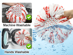  O-Cedar Deep Clean Refill Designed for the EasyWring Spin Mop System