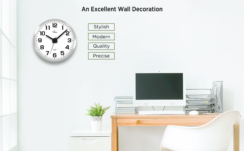 stylish wall clock