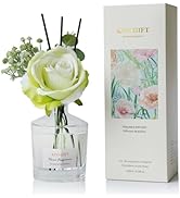 kiyigift Reed Diffuser Home Fragrance Diffuser with 6 Sticks Fragrance Diffuser Decoration for Be...