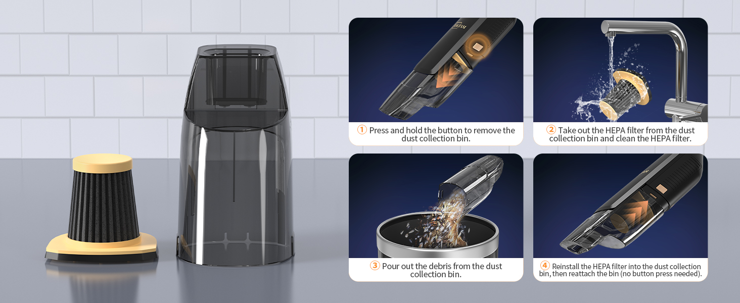 handheld cordless vacuum cleaner