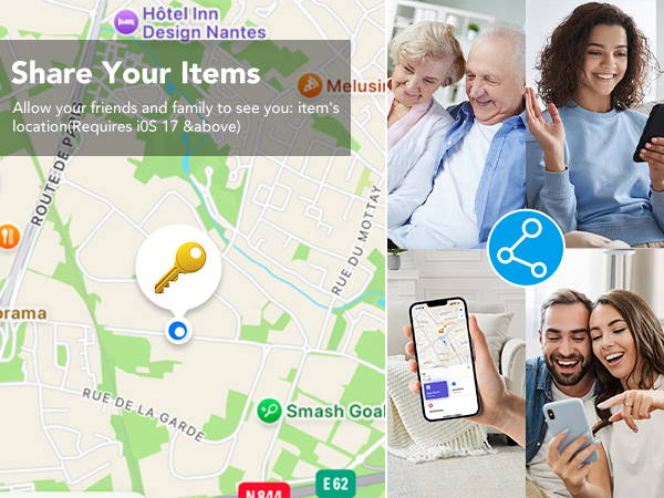 a screenshot of a map showing the location of the hotel.