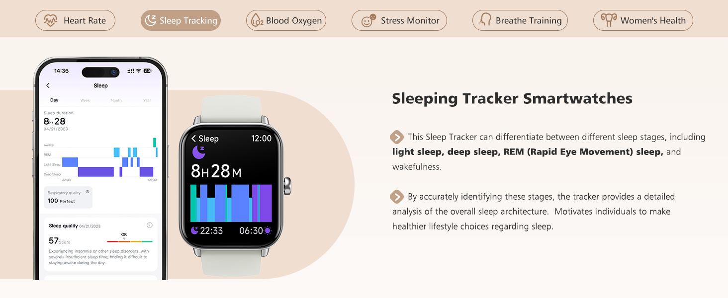 health and sleep tracker
