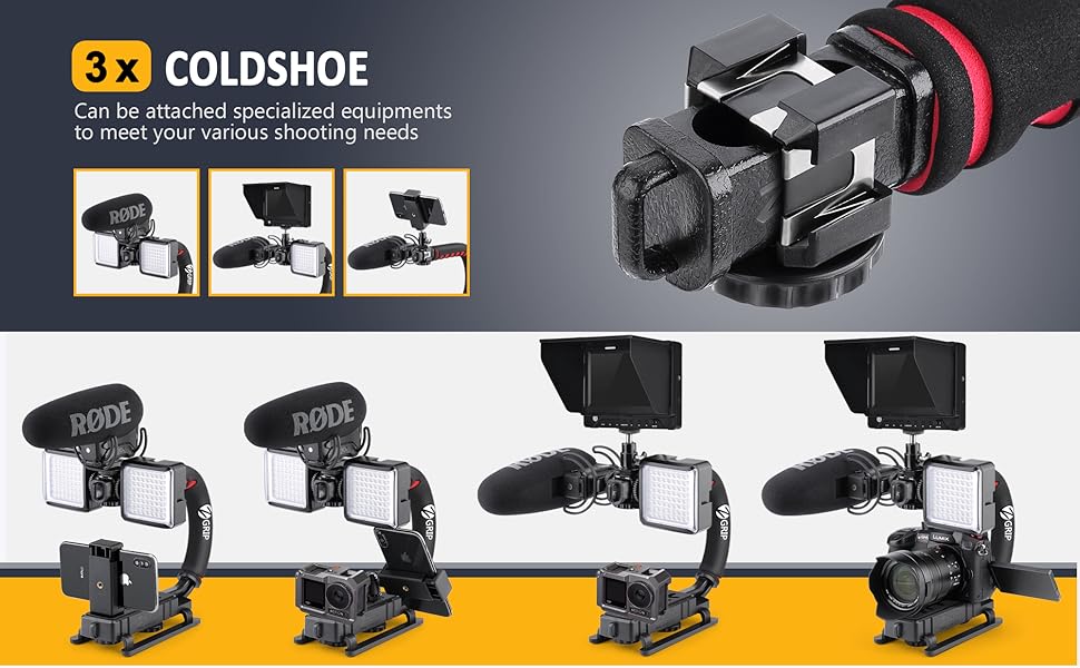 3 cold-shoe mount