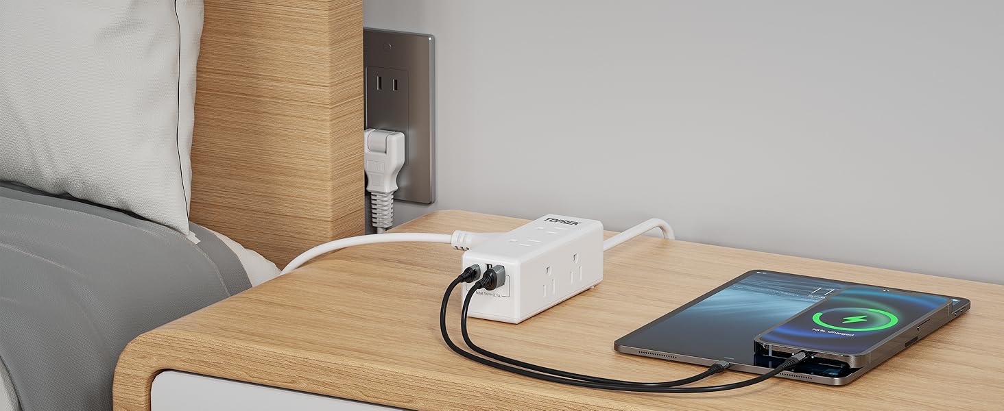 Power Strip for Night Stand