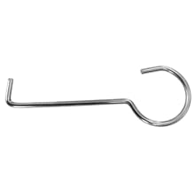 A lifting hook is included to remove the grate from the linear drain