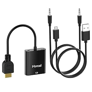 HDMI to VGA Adapter with audio