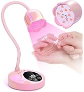 Makartt UV LED Nail Lamp - Mini UV Light for Gel Nails Polish Fast Curing Goosenecks Lamp 30W Rec...