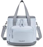 TOURIT Insulated Cooler Bag: 20 Cans Soft Portable Leakproof Lunch Cooler Beach Travel Picnic Cam...