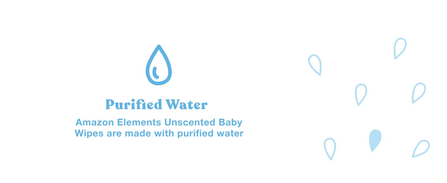 elements baby wipes use 100% pharmaceutical-grade purified water