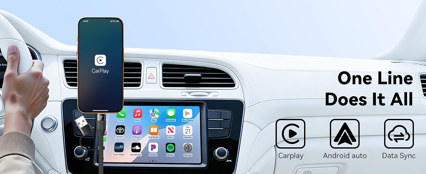 Supprt Apple CarPlay and Android Auto