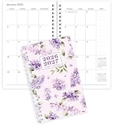 Pocket Calendar 2026-2027, Small Planner -3.7" x 6.7" for Purse, Runs from January 2026 Until Dec...