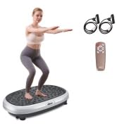 EILISON FitMax 3D XL Vibration Plate Exercise Machine - Whole Body Workout Vibration Fitness Plat...