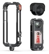 VRIG Metal Protective Case for Insta360 X4 Accessories,Quick Release Insta360 X4 Cover Case,Alumi...
