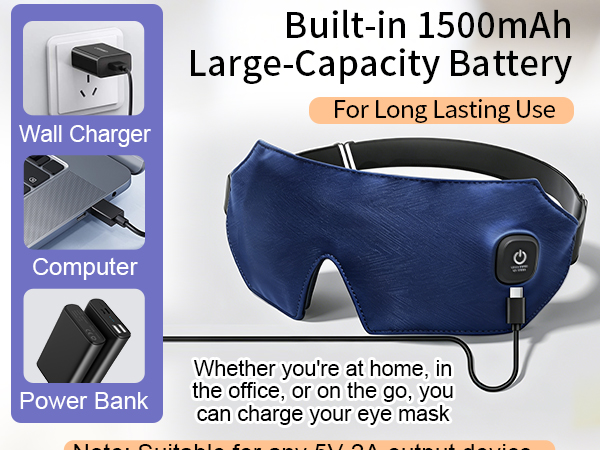 heated eye mask
