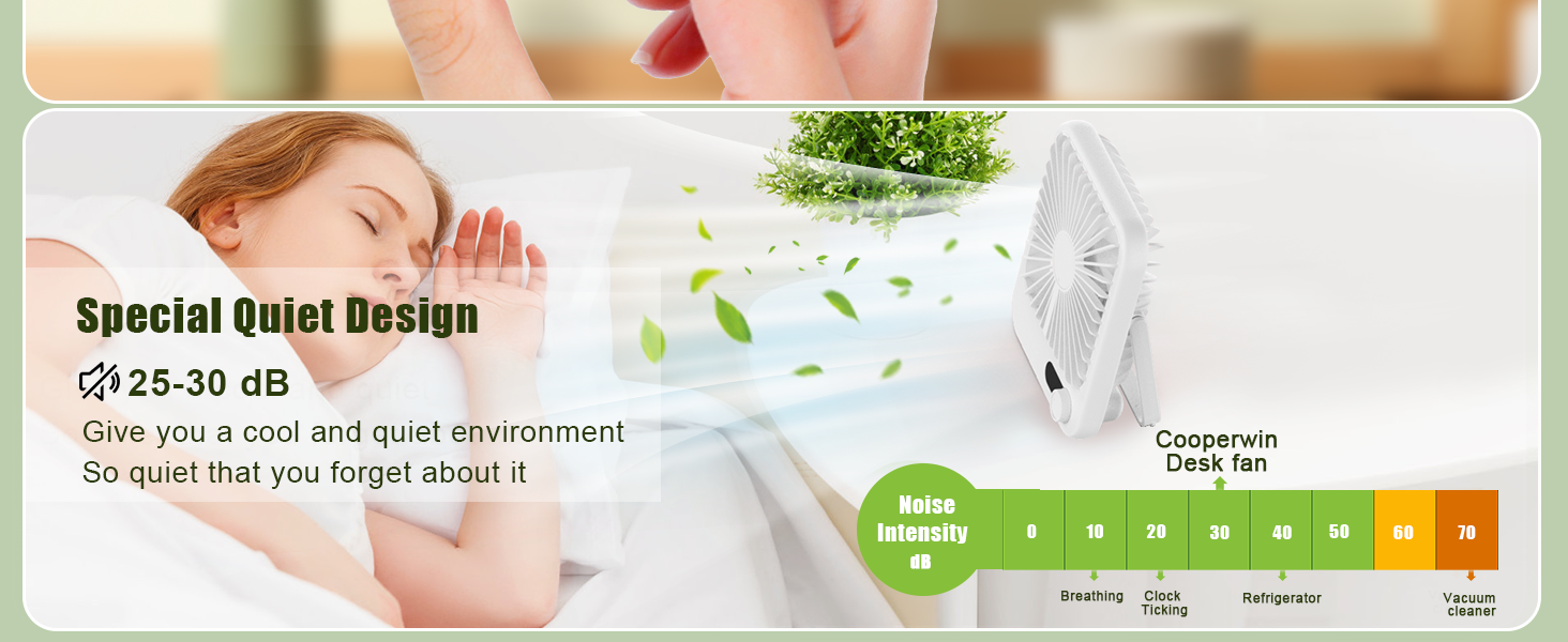 rechargeable fan portable