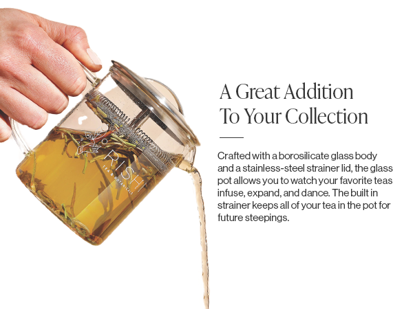 simple brew glass teapot brewing device preparation for tea boiling water easy to clean vessel