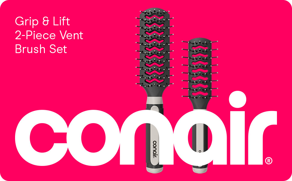 grip &amp;amp;amp; lift 2-piece vent brush set