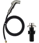 Kitchen Sink Sprayer Replacement, Kitchen Sink Spray Head, Universal Side Sprayer with Hose and H...