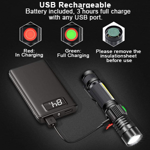 rechargeable flashlight