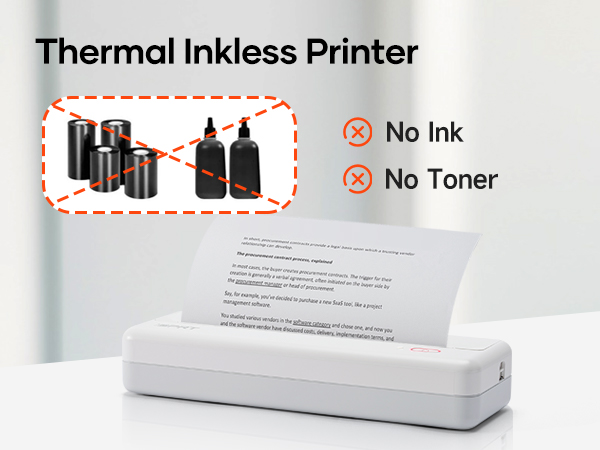 Thermal Inkless printer