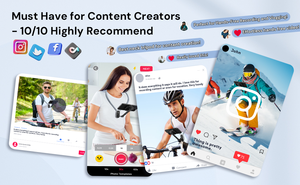 Must Have for Content Creators