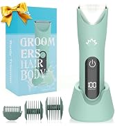 Zesuti Electric Bikini Trimmer for Women,Electric Razors for Women,Cordless Pubic Hair Trimmer,IP...