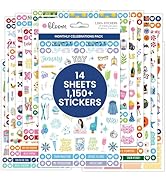 bloom daily planners Monthly Celebrations Planner Stickers for Calendar Decorating, Planning, Scr...