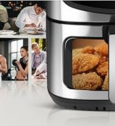 MIRASTON 8.5QT Air Fryer, View Window, Multifunctional Large Family Size Capacity for 4-8 People