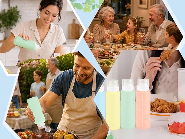 Condiment Squeeze Bottles