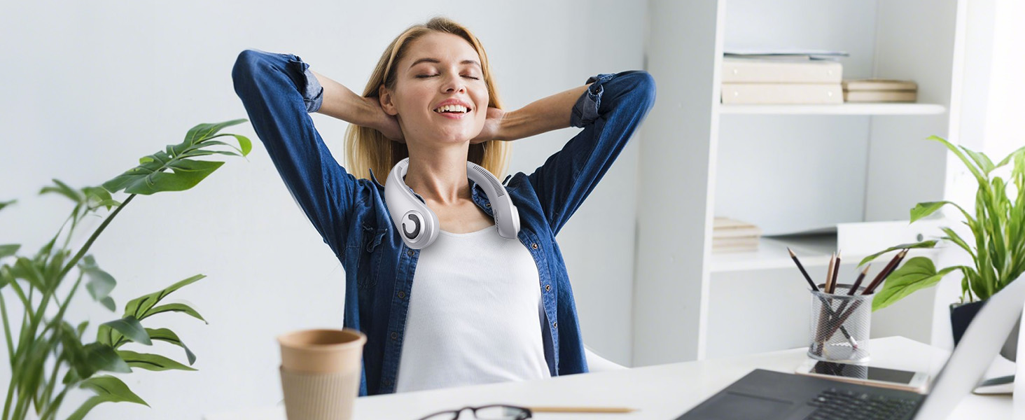 neck fan for working