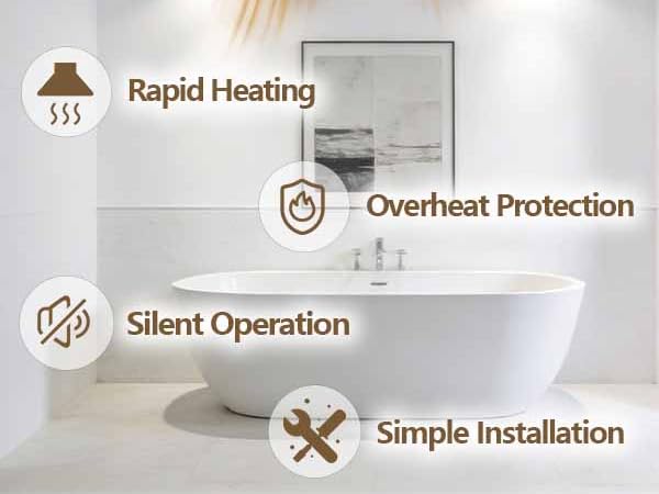 Broan-NuTone 157 Low-Profile Fan Forced-Draft Ceiling Heater