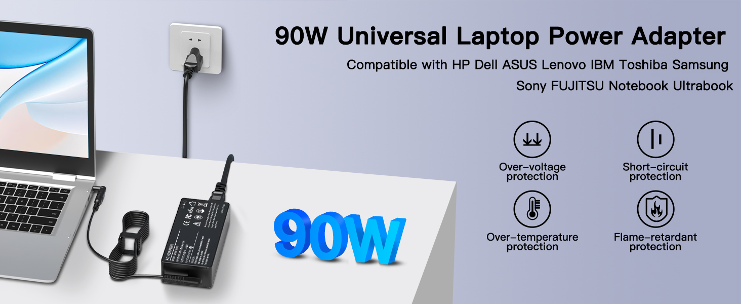 Universal Ac Laptop Charger